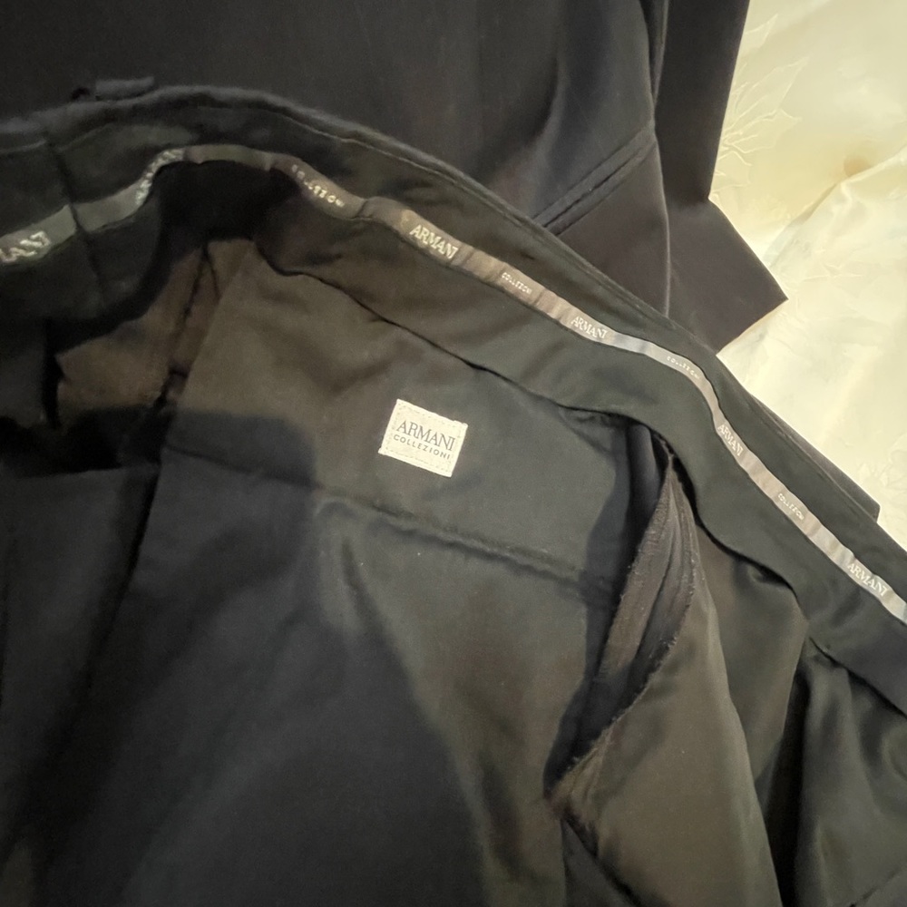 Armani Dark Pinstripe Suit - Picture 11 of 11